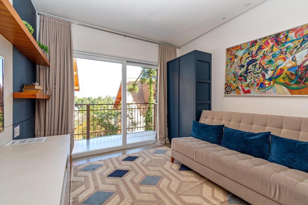 Apartmán Rosa Edificio Casa De Pedra Gramado Pokoj fotografie